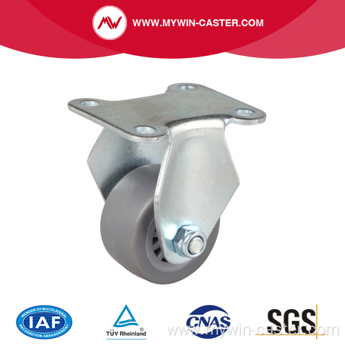 Mini 1.5 Inch 30Kg Rigid TPE Caster